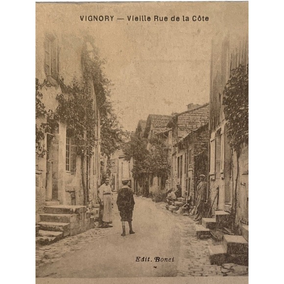 Atq Early 1900s RPPC Postcard Carte Postale Paris A. Berger Freres Coastal Road - Picture 2 of 5